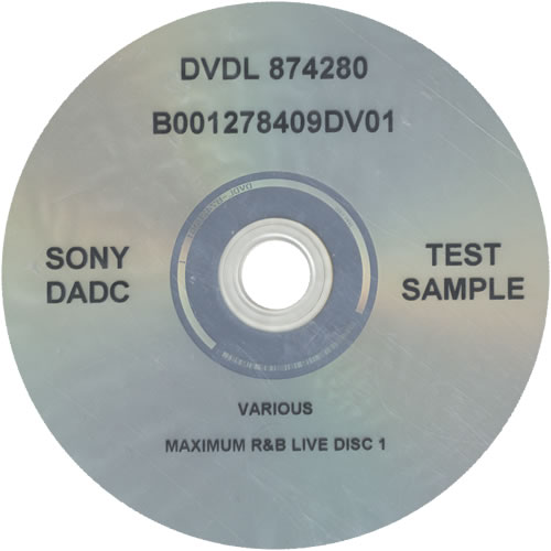 The Who Maximum R&B Live DVD US WHODDMA473496