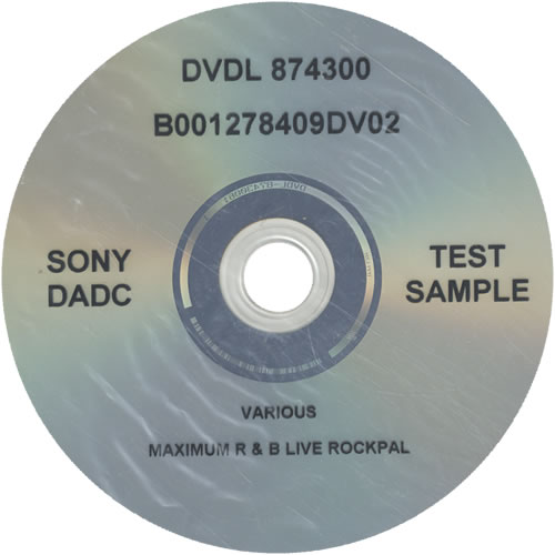 The Who Maximum R&B Live DVD US WHODDMA473496