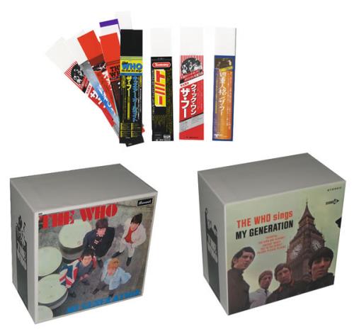 The Who My Generation Bonus Boxes Only + Obi Set box set Japanese WHOBXMY462610