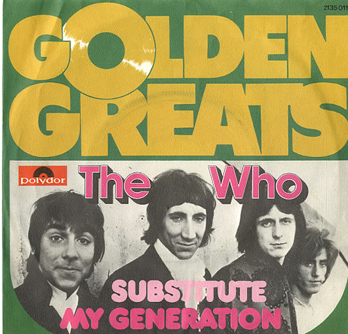 The Who My Generation 7" vinyl single (7 inch record / 45) German WHO07MY592877