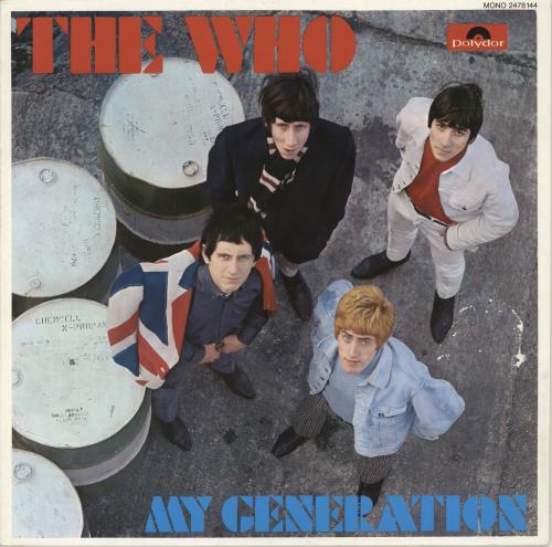 The Who My Generation vinyl LP album (LP record) German WHOLPMY689843