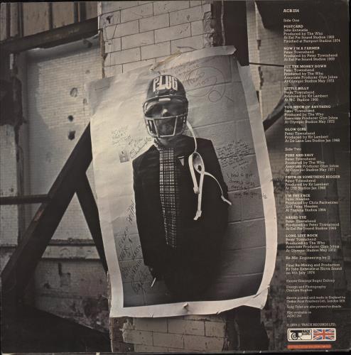 The Who Odds & Sods - VG vinyl LP album (LP record) UK WHOLPOD779156