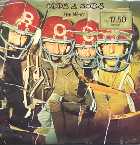 The Who Odds & Sods vinyl LP album (LP record) German WHOLPOD173135