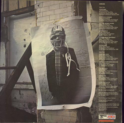 The Who Odds & Sods vinyl LP album (LP record) UK WHOLPOD786725