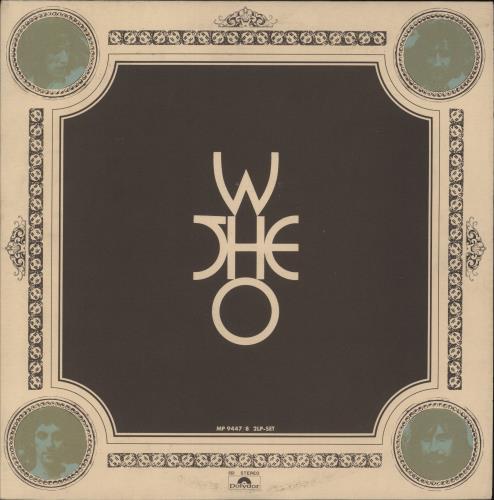 The Who Perfect Collections - Brown Textured 2-LP vinyl record set (Double LP Album) Japanese WHO2LPE599829