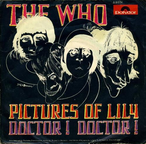 The Who Pictures Of Lily - EX 7" vinyl single (7 inch record / 45) German WHO07PI405408