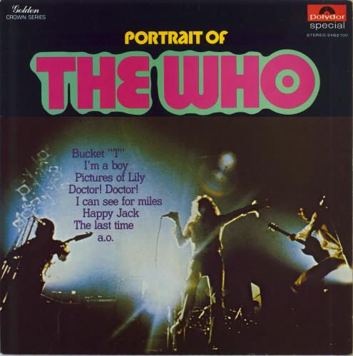 The Who Portrait Of The Who vinyl LP album (LP record) Dutch WHOLPPO774189