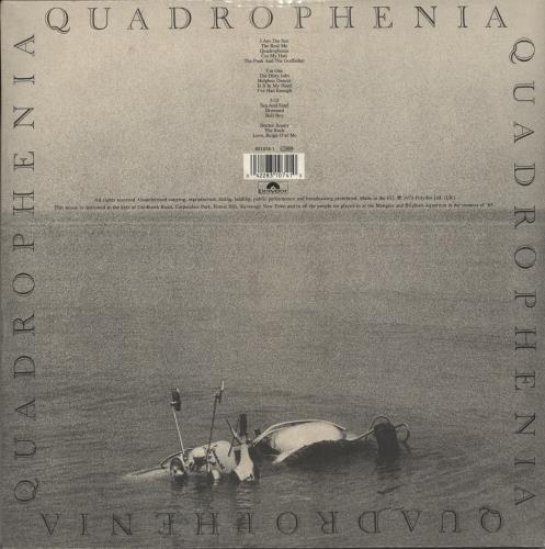 The Who Quadrophenia - 180gm Vinyl - Sealed 2-LP vinyl record set (Double LP Album) UK WHO2LQU874496