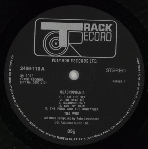 The Who Quadrophenia - VG Sleeve - booklet attached 2-LP vinyl record set (Double LP Album) UK WHO2LQU869547