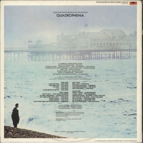 The Who Quadrophenia - VG 2-LP vinyl record set (Double LP Album) UK WHO2LQU726562