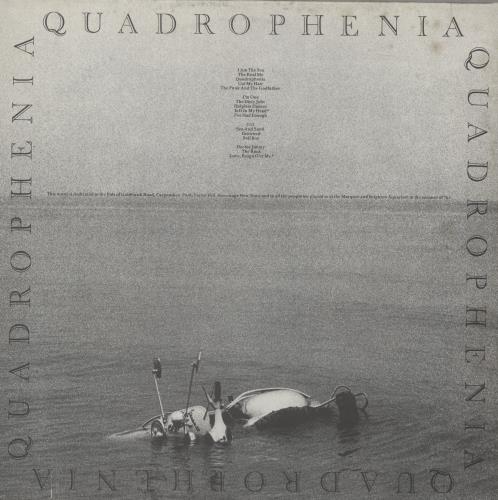 The Who Quadrophenia 2-LP vinyl record set (Double LP Album) German WHO2LQU870947