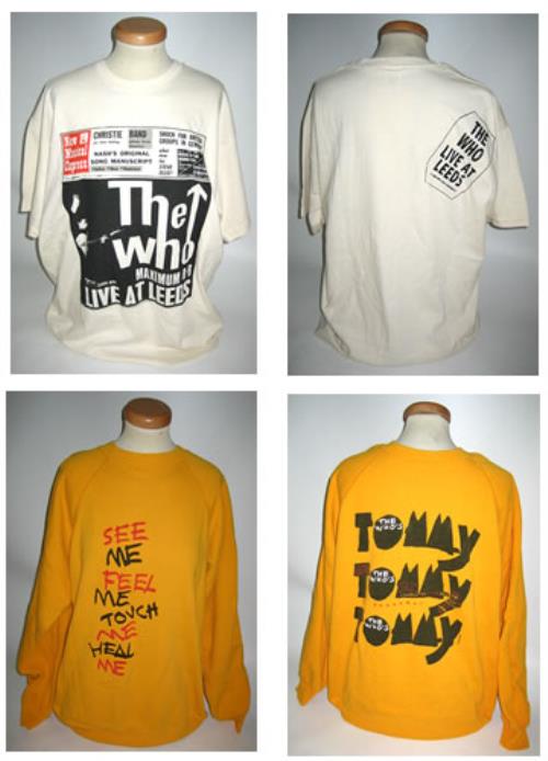 The Who Quadrophenia/Live At Leeds/Tommy memorabilia US WHOMMQU419079