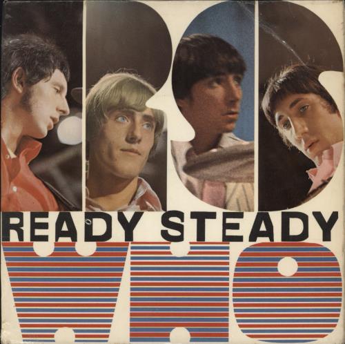 The Who Ready Steady Who EP - 1st - Solid 7" vinyl single (7 inch record / 45) UK WHO07RE11460