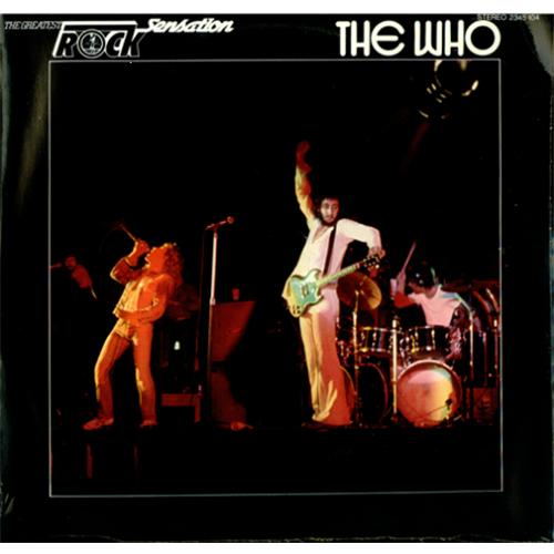 The Who Rock Sensation - Sealed vinyl LP album (LP record) German WHOLPRO423016