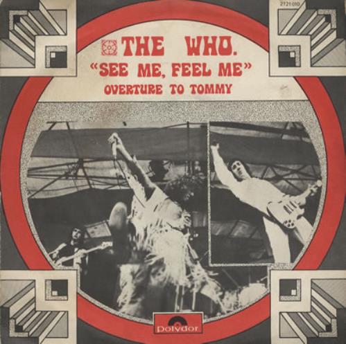 The Who See Me, Feel Me 7" vinyl single (7 inch record / 45) French WHO07SE373174
