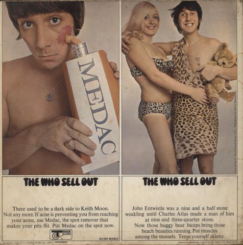 The Who Sell Out - 1st - G vinyl LP album (LP record) UK WHOLPSE706572