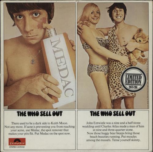 The Who Sell Out - EX vinyl LP album (LP record) German WHOLPSE756421