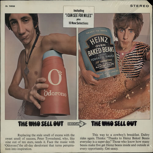 The Who Sell Out - Sealed vinyl LP album (LP record) US WHOLPSE209554