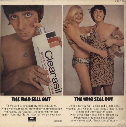 The Who Sell Out - VG vinyl LP album (LP record) Australian WHOLPSE874499