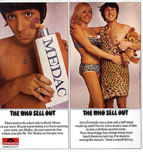 The Who Sell Out vinyl LP album (LP record) German WHOLPSE301855