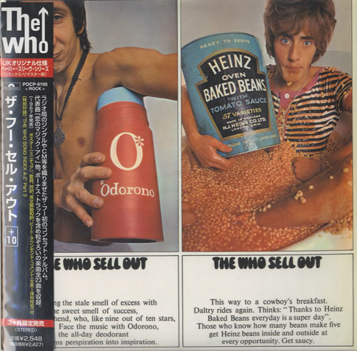 The Who Sell Out CD album (CDLP) Japanese WHOCDSE47526