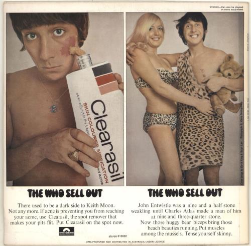The Who Sell Out vinyl LP album (LP record) Australian WHOLPSE715712