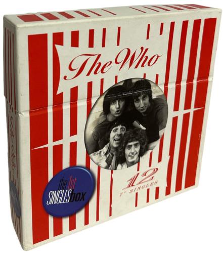 The Who The 1st Singles Box - EX 7" single box set UK WHO7XTH832536