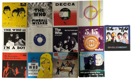 The Who The 1st Singles Box - EX 7" single box set UK WHO7XTH832536