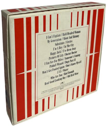 The Who The 1st Singles Box - EX 7" single box set UK WHO7XTH832536