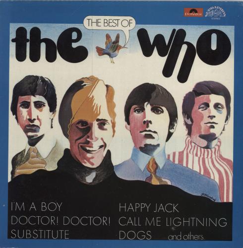 The Who The Best Of vinyl LP album (LP record) Czech WHOLPTH100791