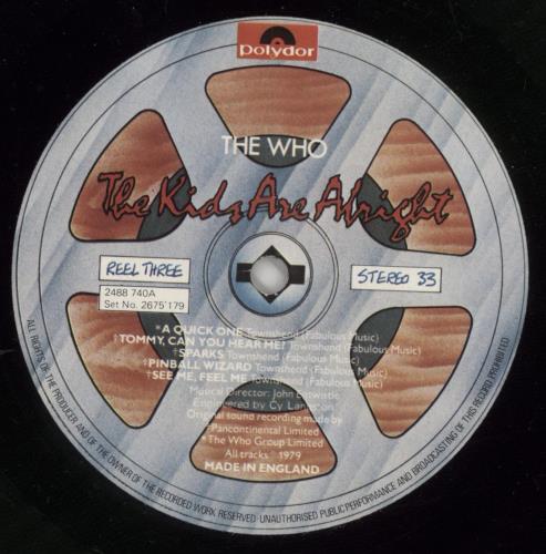 The Who The Kids Are Alright + Booklet - VG 2-LP vinyl record set (Double LP Album) UK WHO2LTH868337