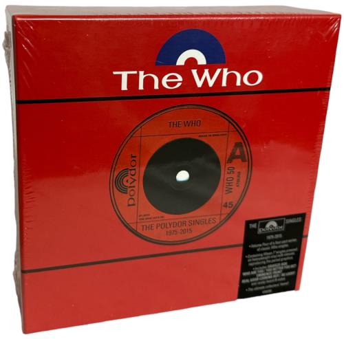 The Who The Polydor Singles 1975-2015 - Sealed 7" single box set UK WHO7XTH682797