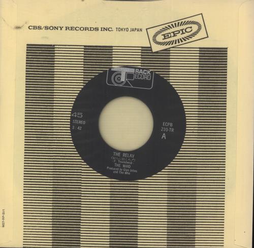 The Who The Relay - EX 7" vinyl single (7 inch record / 45) Japanese WHO07TH887694