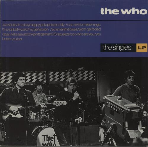 The Who The Singles vinyl LP album (LP record) New Zealand WHOLPTH670942