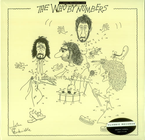 The Who The Who By Numbers vinyl LP album (LP record) US WHOLPTH447508