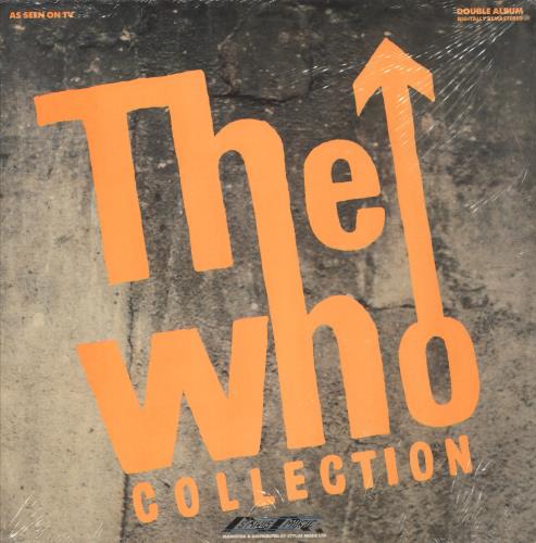 The Who The Who Collection - Shrink 2-LP vinyl record set (Double LP Album) UK WHO2LTH609375