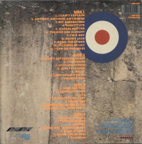 The Who The Who Collection - Shrink 2-LP vinyl record set (Double LP Album) UK WHO2LTH609375