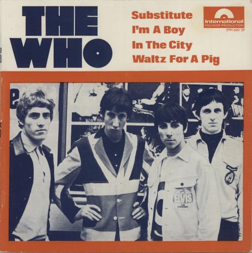 The Who The Who EP 7" vinyl single (7 inch record / 45) Australian WHO07TH211973
