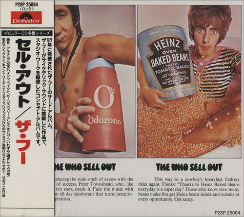 The Who The Who Sell Out CD album (CDLP) Japanese WHOCDTH444186
