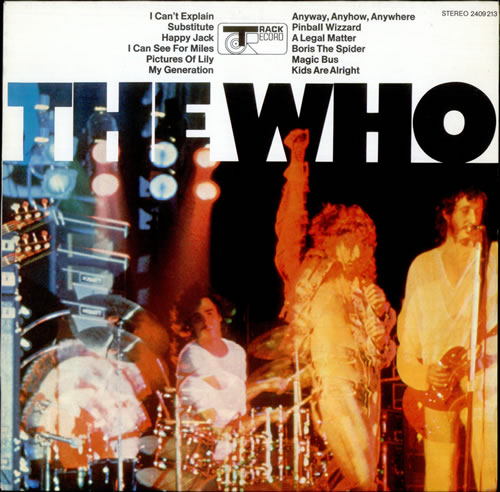 The Who The Who vinyl LP album (LP record) German WHOLPTH266460