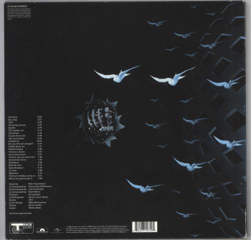 The Who Tommy - 180 Gram 2-LP vinyl record set (Double LP Album) UK WHO2LTO735436