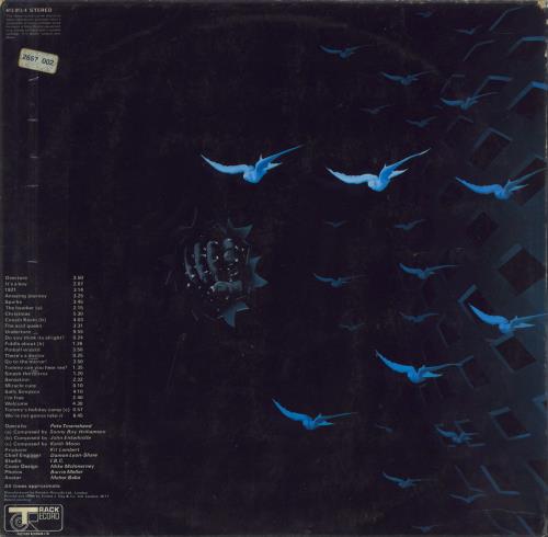 The Who Tommy - 2nd [1st p/s] 2-LP vinyl record set (Double LP Album) UK WHO2LTO813664