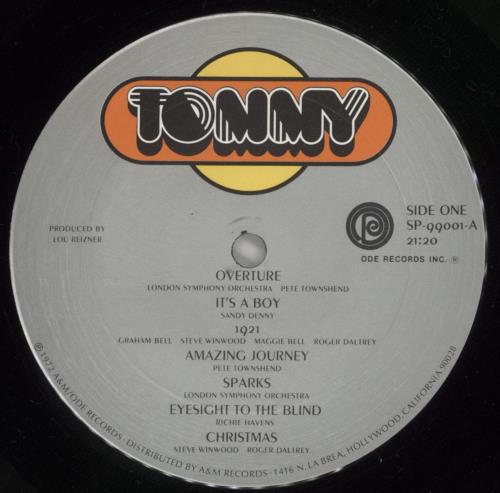 The Who Tommy - Complete - EX Vinyl Box Set US WHOVXTO606911