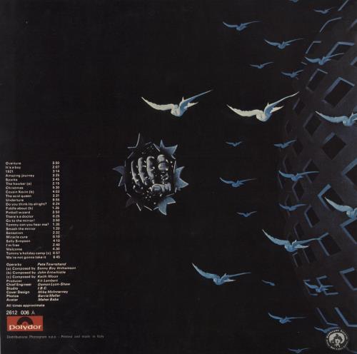 The Who Tommy - Gatefold 2-LP vinyl record set (Double LP Album) Italian WHO2LTO859712