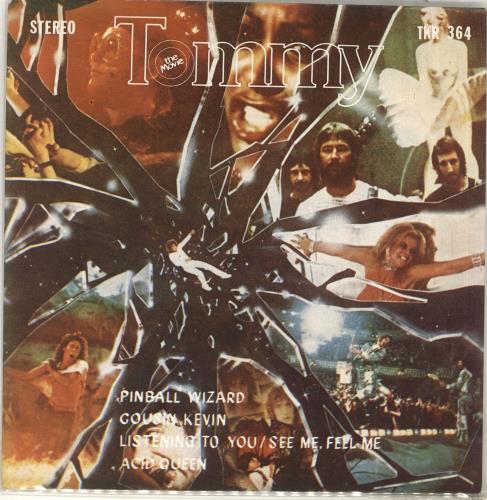 The Who Tommy EP 7" vinyl single (7 inch record / 45) Thailand WHO07TO713529