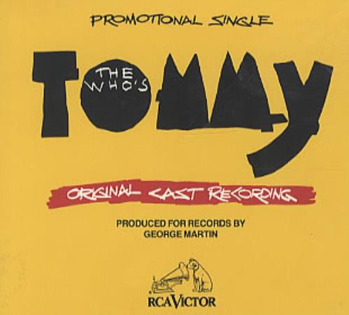 The Who Tommy Original Cast Recording CD single (CD5 / 5") US WHOC5TO26946