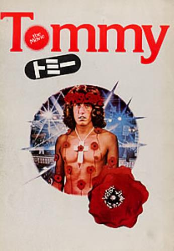 The Who Tommy press book Japanese WHOPBTO217100