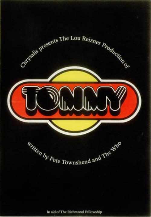 The Who Tommy tour programme UK WHOTRTO549524