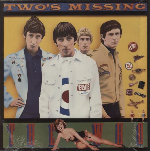 The Who Two's Missing - A/B1-U - Shrink vinyl LP album (LP record) UK WHOLPTW874148