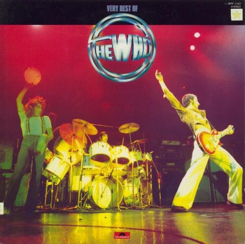 The Who Very Best Of The Who vinyl LP album (LP record) Japanese WHOLPVE813643